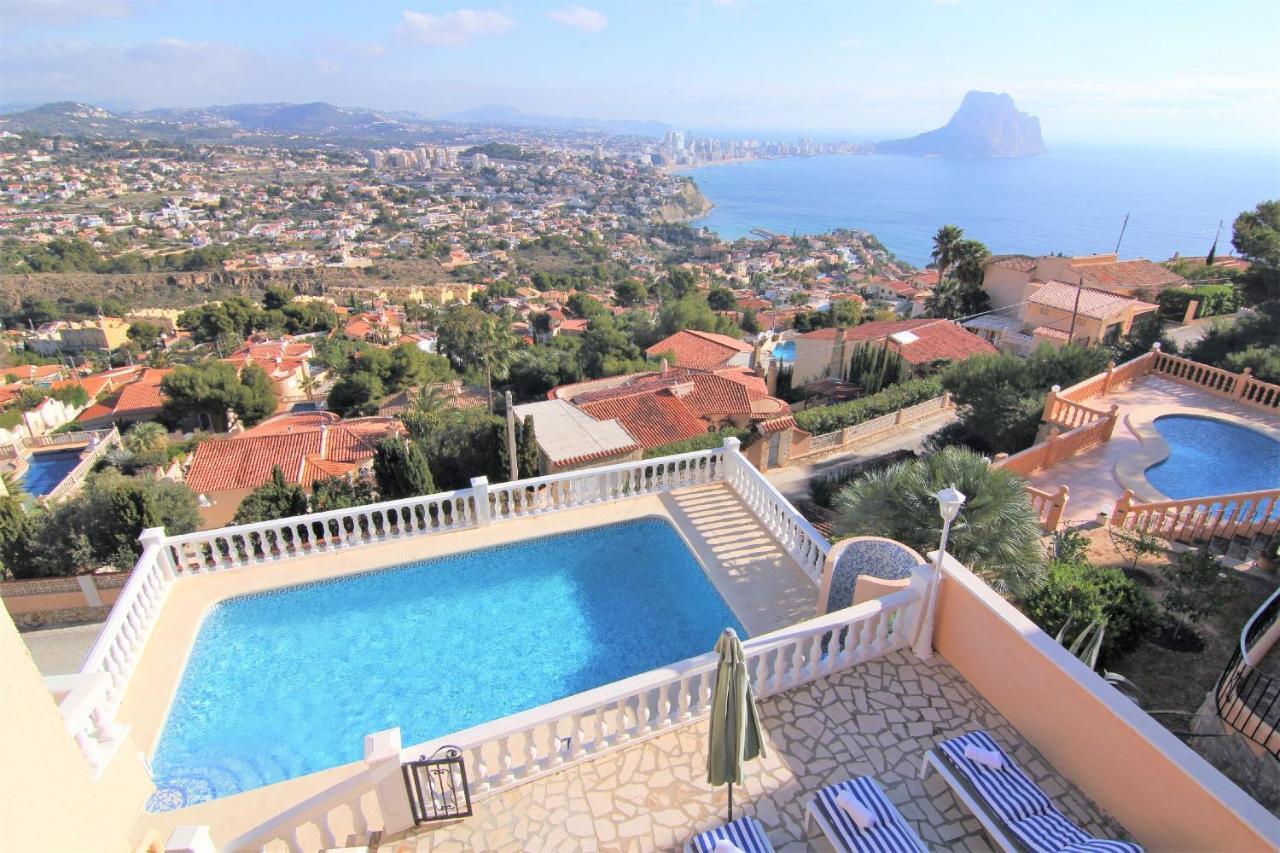 A0831 Villa Calpe Bagian luar foto