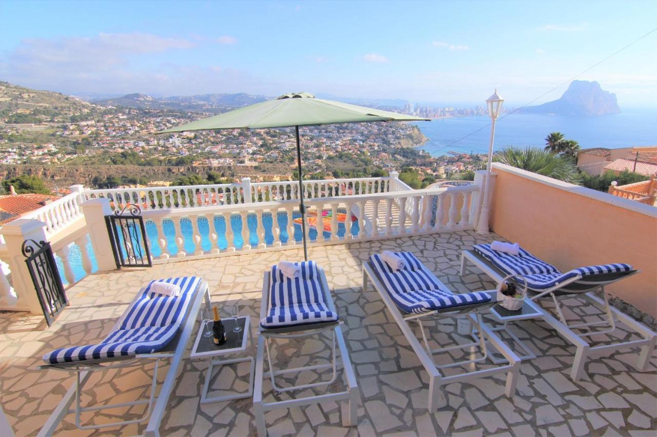 A0831 Villa Calpe Bagian luar foto
